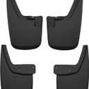 Husky Liners Custom Mud Guards | Fits 2024-2026 GMC Canyon, Crew Cab (Excludes the AT4X Model) | Front & Rear Set, 4-pc Black - 58326
