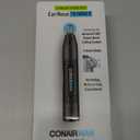 ConairMan Nose Hair Trimmer for Men, For Nose, Ear, and Eyebrows, Patent 360 Bevel Blade for No Pull, No Snag Trimming Experience, Cordless Lithium-Powered Trimmer with Drawstring Bag (1 Count (Pack of 1))