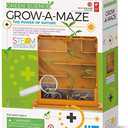 4M Green Science Grow A Maze Kit, Build A Plant Maze Science Kit, For Boys & Girls Ages 5+ , 5 x 4 nches