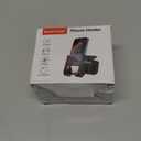 Golf Cart Phone Holder Mount - 3s Phone Clip Install, 1s Lock & ReleasePhone Caddy for iPhone Galaxy & More Fits Yamaha Club Car EZGO Icon, Golf Cart Accessories Essentials Gift for Men Women (Black & Orange)