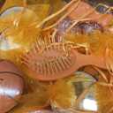 Mini Hair Brush Bulk Compact Mirror with Bags Senior Night Gifts Sports Party Favor Team Gift for Women Hair Accessories Graduation Sport Team Player(12 Set,Basketball)