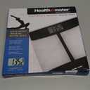 Glass Weight Tracking Scale Black/Clear