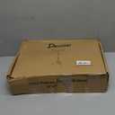 Projector Stand Tripod Adjustable, Laptop Height from 23.5 to 46.5 inches with Gooseneck Phone Holder, Floor for Office, Home, Stage, Studio, DJ Racks Holder Mount, 23.5inch-46.5inch (Black)