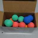 Gejoy 24 Pieces Soft Foam Balls Bulk Lightweight Mini Balls for Safe Indoor Toys Fun Assorted Colors Sponge Balls Birthday Party Favors Bag Gifts for Boys and Girls (1.57 Inch)