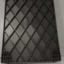 VEVOR Utility Service Cart, 2 Shelf 550LBS Heavy Duty Plastic Rolling Utility Cart with 360 Swivel Wheels (2 with Brakes), Large Lipped Shelf, Ergonomic Storage Handle for Warehouse/Garage/Cleaning