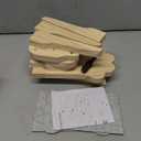 Tlence 3 Pack Cat Wall Shelves for Cats Steps, Wall Mounted Floating Cat Furniture with Non-Slip Felt, Cats Climbing Wall Stairs Perch for Jumping, Playing and Lounging, Holds up to 30lbs