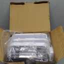 Delamu 2-Tier Multi-Purpose Bathroom Under Sink Organizers and Storage, Stackable Kitchen Pantry Organization, Pull Out Medicine Cabinet Organizer with Movable Dividers, White, 2 Pack