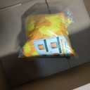 5 Feet Indian Marigold Garland for Decoration, Artificial Marigold Flowers for Diwali Halloween Day of Dead, Da de Los Muertos, Indian Wedding Flower Decoration (Yellow & Mango)