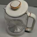 Topwit Electric Tea Kettle, 11 Temperature Control & 4 Presets Glass Kettle with Removable Infuser, 0.8L Electric Kettle for Coffee, Formula, Tea Maker with 8H Keep Warm, Boil-dry Protect, Beige