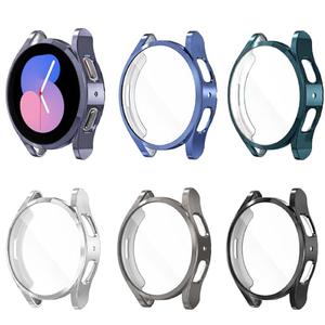 [6 Pack] YUVIKE Watch Screen Protector Compatible with Samsung Galaxy Watch 5 40mm (SM-R900) and Galaxy Watch 4 40mm (SM-R860), Soft TPU Case Protective Cover for Galaxy Watch5&4&FE 40MM