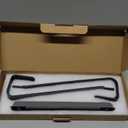 Laptop Stand for Desk, Metal Laptop Stand with Wrist Support, Ergonomic Detachable Laptop Riser, Aluminum Lectern, Computer Stand for MacBook Air Pro, HP, Dell, XPS, HP (10-17") Laptops - Black