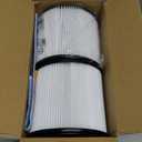 90304 Replacement Filter, 90107 dry filter, 90585 Foam Sleeve Compatible with shopvac filter 90304 90350 90333 90585, Fits Most 5 Gallon and Above Wet Dry Vacuum Cleaner (2+2+4+2+2+1)