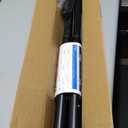 Tension Curtain Rod 51-168 In, Heavy Duty Shower Curtain Rods No Drilling, Extra Long Outdoor Curtain Rod for Patio, Adjustable Spring Tension Pole for Bathroom Window Closet, Never Rust, Black