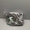 CozyLux Satin Sheets Queen Size Bed Set - 4 Piece Silky Queen Sheet Set, Luxury Light Grey Queen Sheets with Smooth and Soft Microfiber, Includes 1 Fitted Sheet, 1 Flat Sheet and 2 Pillowcases