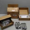 SCITOO Brake Pads Front Rear Set Semi-Metal Fit 2004-2005 for Infiniti QX56,2005-2006 for Nissan Armada,2004-2007 for Nissan Titan