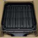 SAYZH Dish Drying Rack - Expandable Dish Rack for Kitchen Counter, Rust-Resistant Dish Drainer with Utensil Holder and Raised Guardrail, Kitchen Organizer for Cup and Bottle (Black)