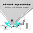 Suitalbe for iPad (A16) 11th Generation Case 11 Inch 2025, with Pencil Holder,Unique Art Design Vincent Willem Van Gogh, Trifold Stand Protective Clear sillicon Back Shell