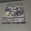 Generic 1 Pack Chinese Style Floral Table Runner, Fabric TV Bedside Cabinet Dust Proof Long Strip Table Cloth, Table Topper, Home Kitchen Decor, Blue