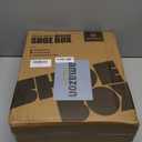 SEE SPRING Shoe Storage Boxes, White Plastic Stackable Shoe Organizer for Closet, Shoe Rack & Holder Sneaker Container, 12 Pack Black