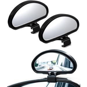 Blind Spot Mirrors, Adjustable Car Auxiliary Universal Wide Angle Mirror for Universal Cars, Screw Fixation