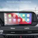 Palisade Accessories for 2023 2024 2025 Hyundai Palisade 12.3" Tempered Glass GPS Navigation Touchscreen Protector Film for 2023 Palisade Ltd/Limited/Calligraphy/SE/SEL/XRT HD Clear