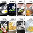 Leidawn 12.8" Carbon Steel Wok-11Pcs Woks & Stir Fry Pans Wok Pan with Lid, No Chemical Coated Chinese Woks with 10 Cookware Accessories, Flat Bottom Wok for Electric, Induction,Gas Stoves