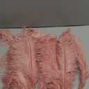 Happy Feather 16-18 inch Pink Ostrich Feathers Cratfs for Wedding Party Centerpieces Home Decoration DIY Craft Pack of 10