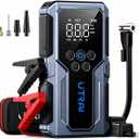 UTRAI Jump Starter with Air Compressor, 4000A Battery Jumper Starter Portable with 150PSI Tire Inflator, 18W Fast Charge, Emergency Light, 12V Jump Box for 8.5L Gas & 6.5L Diesel Engines, Storage Case