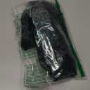 MebuZip 2PCS #10 40 Inch Heavy Duty Separating Plastic Zippers with Double Pull Tab Zipper Sliders Zippers for Sleeping Bag, Boat, Canvas, Cover, Trampoline, Dog Bed, Tent (Black)