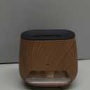 Essential Oil Diffuser for Home: 200ml Aromatherapy Diffuser with Himalayan Pink Salt Rock, Cool Mist Humidifier with Auto Off Function and 9 Colors LED Night Light for Bedroom