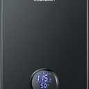 Electric Tankless Water Heater, ECOTOUCH 27kW on Demand Water Heater Electric 240Volts Instant Endless Hot Water Heaters Point of Use with Self-Modulation to Save Energy ECO270B
