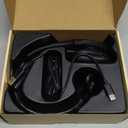 Trucker Bluetooth Headset, Wireless Headset with Mic, Bluetooth Headsets with Dual Noise Cancelling Microphone & Mute Button, 55Hrs Working Time PC Headsets for Cell Phones, Computer, Truck Driver (Black)