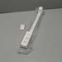 Electrical Outlet Extender with USB-A, USB-C and 2 AC, Power Socket Expander for Hard to Reach Places, Adjustable17-27 Extender, Rotates 180°, UseBehind Nightstands, Couches, Desks (B01)