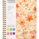 2026 Planner, Weekly and Monthly Calendar Academic Planner, Jan 2026 - Dec 2026, Planning Agenda Book for Desk Accessories and School Supplies - A5 (6.3'' x 8.5'') Pack of 5