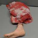 inin Scary Halloween Decorations Outdoor/Indoor,The Victim Corpse at Crime Scene Prop,Haunted House Decorations,Scary Party Decor,Halloween Dead Body Prop for Yard/Lawn/Garden.