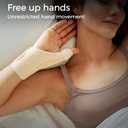 FREETOO Stable Thumb Brace Right Hand Left Hand for Arthritis Pain and Support, Thumb Splint for De Quervains Tenosynovitis,Trigger Thumb and Wrist Stabilizer for Tendonitis, Sprain,Beige Right L