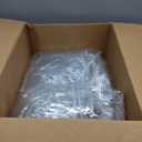 Clear Tarp 10x10ft, Clear Tarps with Grommets, 14 MiL Heavy Duty Waterproof with Reinforced Edge for Plant Greenhouse, Balcony, Garden, Pet Hutch, Roof.