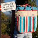 Don Coolio Pack - Insulated Backpack Soft Cooler | 36 Can, 20L Capacity, Hands Free, Leakproof & Waterproof, Portable for Beach, Travel, Camping & Hiking (Taco Tuesday)