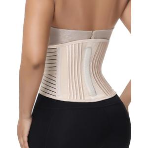 SHAPSHE Back Support Belt Waist Trainer for Women Lower Back Pain Postpartum Recovery Workout Body Shaper for Women/Men