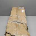 KBZZ 36 Inch Ceiling Fans with Lights and Remote, Solid Wood Blades, Dimmable, Reversible DC Motor, Memory Function, Modern Indoor Outdoor Ceiling Fan with Light for Patio Bedroom (Black Walnut)