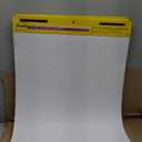Post-it Easel Pad, 20 in x 23 in, White, 20 Sheets/Pad, 2 Pads/Pk, Mounts to surfaces with Command Strips included (566)