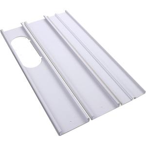 3Pcs 55-165cm Adjustable Window Slide Kit Plate Air Conditioner Wind Shield For Portable Air Conditioner