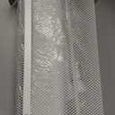 Hanging Bathroom Baskets Fine Mesh Wire Storage Basket Over Cabinet Door Organizer No Drilling Required for Kitchen Bathroom Office, Large, 2 Pack (White)