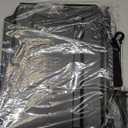 2 in 1 Car Steering Wheel Tray / Back Seat Headrest Tray for Eating Food Drink and Writing Laptop Work, XERGUR Black Car Desk