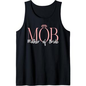 Mother Of The Bride Mama Of The Bride Mom Tank Top, Large