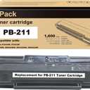 Generic Replacement for PB-211 PB-211 EV Toner for M6550 M6550N M6550W M6552NW M6600 M6600N M6600W P2207 P2500 P2500NW P2500W P2502w Printer(Black 1-Pack)(NOT OEM)(Package may vary)