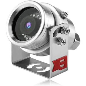 HJT 5MP POE Explosion Proof Camera, 304 Stainless Steel,UltraHD IP Surveillance Camera,Outdoor IP66 Waterproof, 85° View Angle,3.6mm Lens, 98ft IR Night Vision