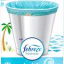 Glad OdorShield Small Drawstring Trash Bags - Febreze Beachside Breeze - 4 Gallon, 34 Count