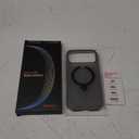 TORRAS Ostand Q3 Air for iPhone 17 Pro Max Case with 360 Magnetic Stand, Fit for MagSafe, Mil-Grade Drop Tested, Camera Control Button, Shockproof Phone Case for iPhone 17 Pro Max 6.9", Shadow Black