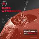 Comnova Griddle Cover for Blackstone Griddle Without Hood 36 Inch - 600D Flat Top Grill Cover for Blackstone 4 Burner Grill, 36" Griddles Cover for Black Stone and FTG600 (with Pole)